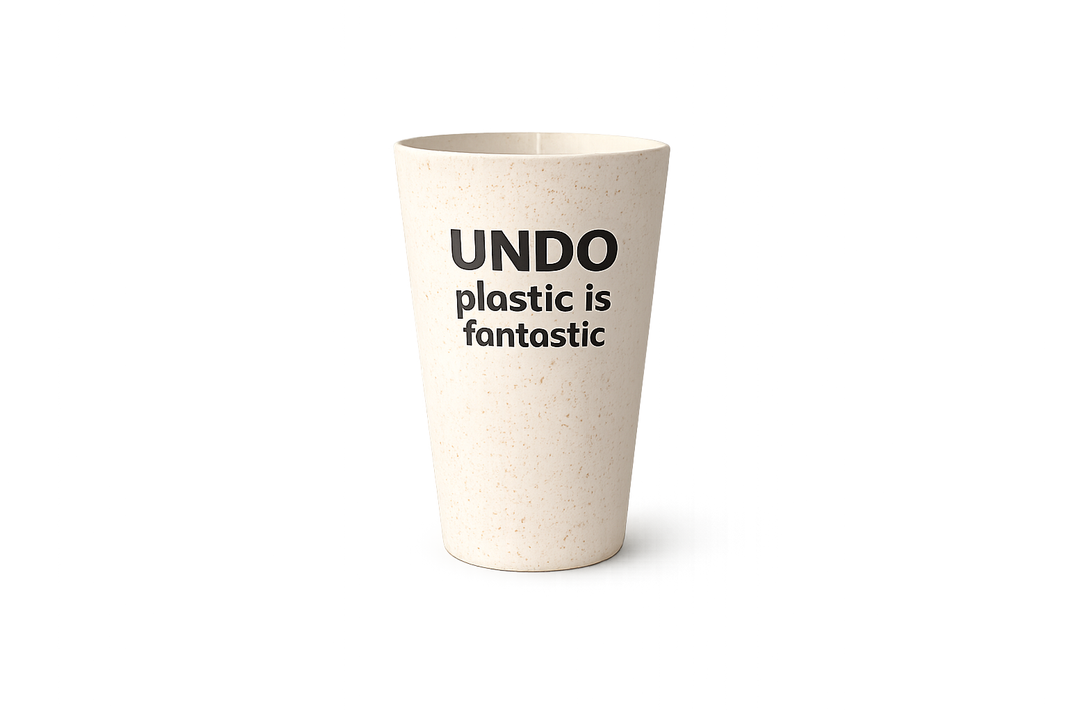Vaso UNDO - plastic is fantastic